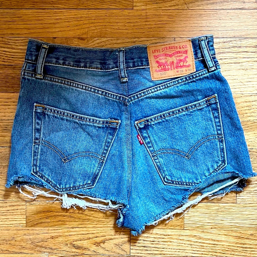 Booty shorts. Levi’s
